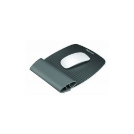 Mousepad Con Descansa Muñecas Fellowes I-Spire Wrist Rocker 25X20Cm 28Mm Gris 9311801