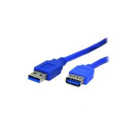 Cable X-Case Usb-A Macho - Usb-A Hembra 2M Gen 1 Azul Acccable45-03