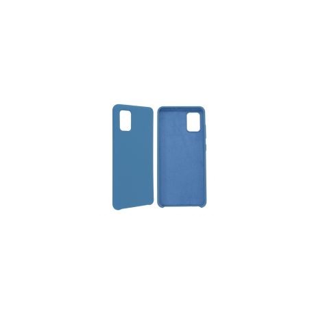 Funda Ghia Con Mica Para Samsung A51S Silicon Azul Sam-A51S-S1-A