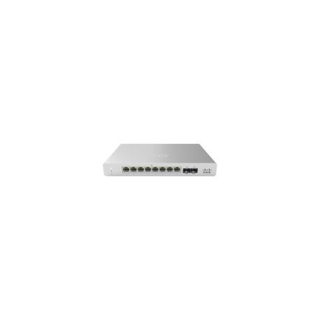 Switch Cisco Meraki Ms120-8 8X Puertos 1Gbe+2 Puertos Sfp 16.000 Entradas Gestionado