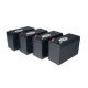 Juego De Cartucho De Reemplazo Tripp-Lite 12 V Negro Rbc54
