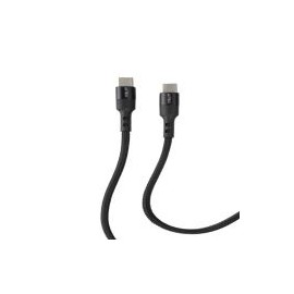 Cable Usb Acteck Usb C Macho 1.80 Metros Negro Ac-934855