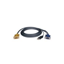 Cable Tripp Lite Hd15 Macho Hd15 Macho / Usb A 1.8 Metros Negro P776-006