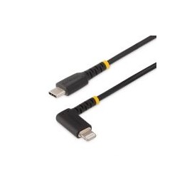 Cable De Carga Startech.Com Usb-C A Lightning 1 Metro Negro Iphone Ipad Rusb2Cltmm1Mr