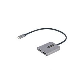 Divisor De Video Mst Startech.Com Usb-C Macho - 2X Hdmi Hembra Gris Mst14Cd122Hd