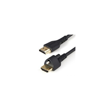 Cable Hdmi 2.0 Startech.Com Macho A Hdmi 2.0 Macho Con Tornillo De Seguridad 4K 60Hz 1 Mts Hdmm1Mls