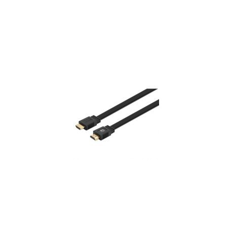 Cable Hdmi Manhattan Alta Velocidad Hdmi 2.0 Macho - Hdmi 2.0 Macho 4K 60Hz 15M Negro 355650