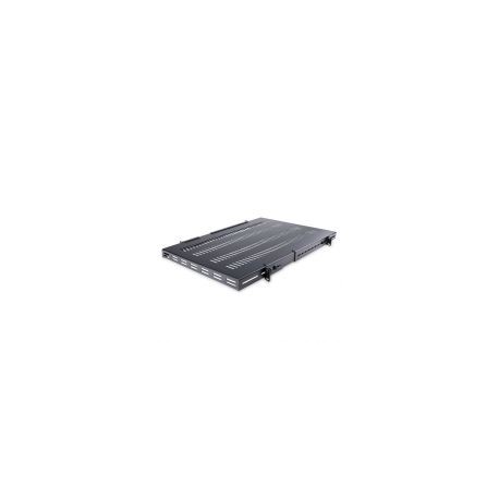 Charola Ventilada Para Rack De 19" A 38" Startech.Com 1U Ajustable Hasta 150Kg Negro Adjshelfhdv2