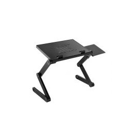 Soporte Elevador Para Laptop Acteck 18" Soporta Hasta 10Kg Negro Ac-934558