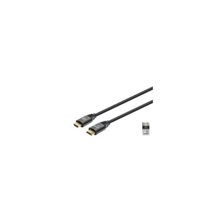 Cable Hdmi De Alta Velocidad Manhattan 355957 Hdmi Macho - Hdmi Macho 8K 60Hz 3M Negro