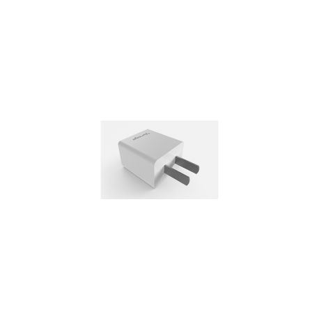 Cargador De Pared Vorago Au-105 Blanco Con 1 Puerto Usb Blister