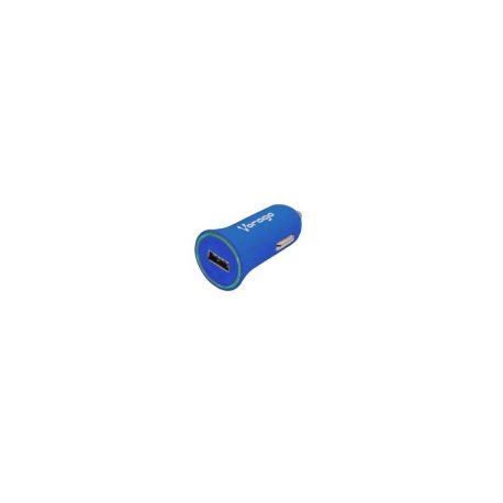 Cargador Para Auto Vorago Au-101-Bl Con 1 Puerto Usb Azul