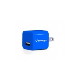 Cargador Para Pared Vorago Au-106 Con 2 Puertos Usb Azul