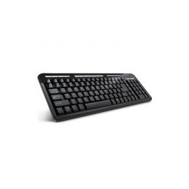 Teclado Vorago Kb-202 Multimedia Usb Negro