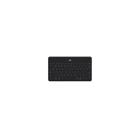 Teclado Logitech Keys-To-Go Inalambrico Bluetooth Ingles Negro 920-008536