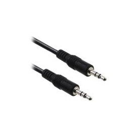 Cable Auxiliar Brobotix 3.5Mm Macho - 3.5Mm Macho 1.80M Negro 105816