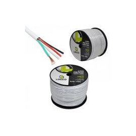 Cable De Audio Logico Swc3104 76.2M Color Blanco