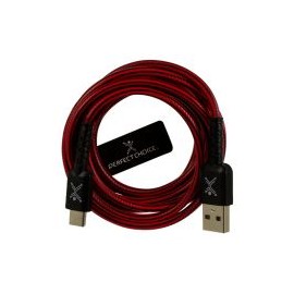 Cable Perfect Choice Pc-101727 Usb-A Macho A Usb-C Macho 2 Metros Negro