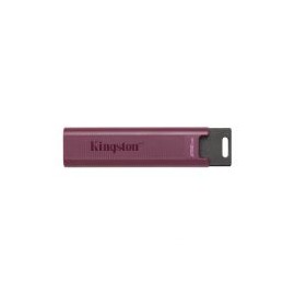 Memoria Usb Kingston Datatraveler Max 256Gb Usb 3.2 L1000Mb/S E900Mb/S Rojo Dtmaxa/256Gb