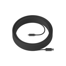 Cable Usb Logitech Usb-A - Usb-C 10000Mbit/S 25M Negro Grafito 939-001802