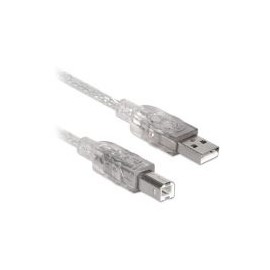 Cable Usb Brobotix Usb-A Macho Usb-B Macho 1.8M Translucido 150112