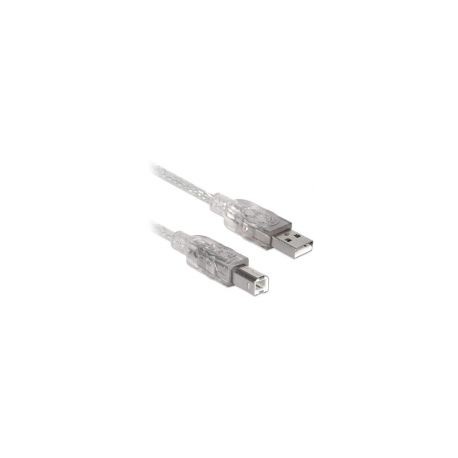 Cable Usb Brobotix Usb-A Macho Usb-B Macho 1.8M Translucido 150112