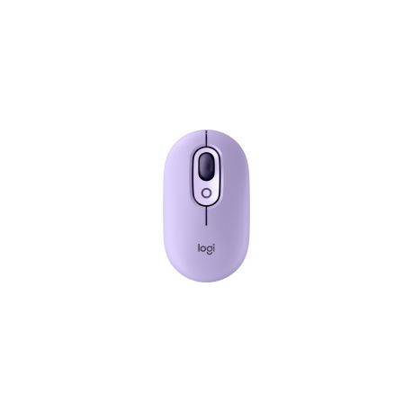 Mouse Logitech Pop Óptico 4000Dpi 4 Botones Ambidiestro Inalámbrico Bluetooth Morado 910-006647