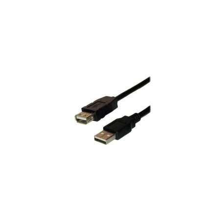 Cable Usb Xcase Usb-A Macho - Usb-A Hembra 7.5M Negro Causb2Exp75