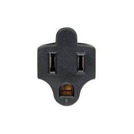 Adaptador Tripp Lite P002-000 Cable De Alimentación Nema 5-15R Hembra A Iec-320-C14 Macho Negro