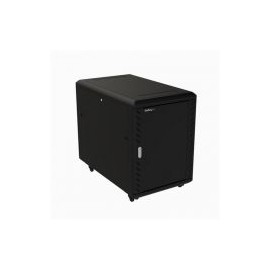 Gabinete Para Servidor Startech.Com 15U 800Kg Negro Incluye Ruedas Y Niveladores Rk1536Bkf