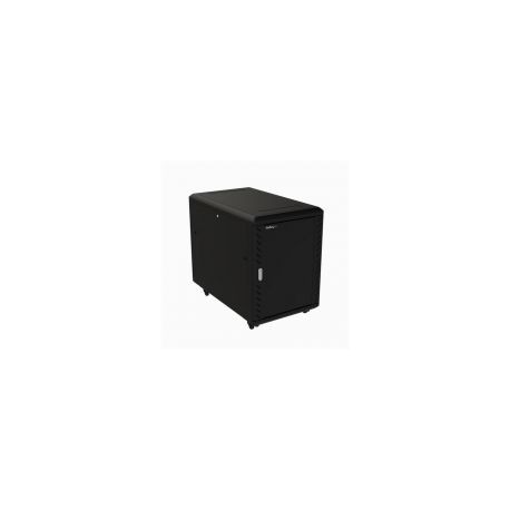 Gabinete Para Servidor Startech.Com 15U 800Kg Negro Incluye Ruedas Y Niveladores Rk1536Bkf