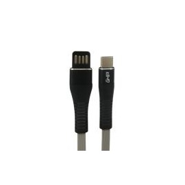 Cable Usb Ghia Usb Macho- Usb-C Macho 1M Gris / Negro Gac-201Ng