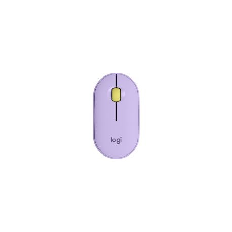 Mouse Logitech Pebble M350 Inalambrico Bluetooth 1000Dpi Lavanda 910-006659