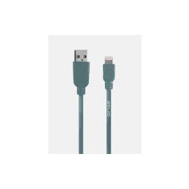 Cable Para Iphone Ginga Go17Cab02Iph-Pg Color Gris 1 Metro