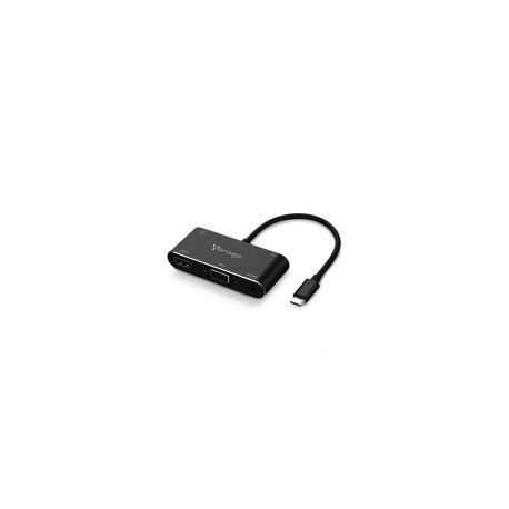 Adaptdor Hdmi Vorago Usb-C - Hdmi Hembra 1080P Negro Adp-350