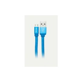 Cable Micro Usb Vorago Cab-113 Azul 1 Metro Bolsa