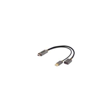 Cable Adaptador Startech.Com Adaptador Hdmi 2.0 A Displayport 1.2 Hdr 30Cm 4K 128-Hdmi-Displayport