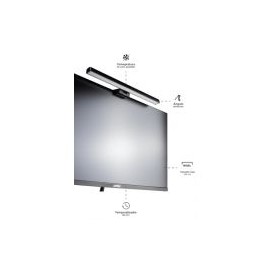 Barra De Luz Para Monitor Y Laptop Acteck Luminate Shade Negro Ac-934992