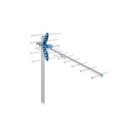 Antena Para Televisión Steren Ant-Uhf 130 Exteriores Uhf Plata