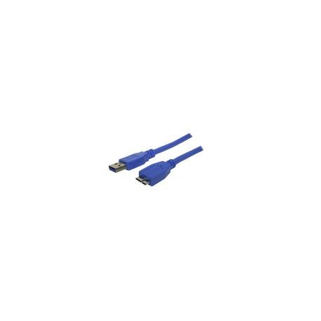 Cable Adaptador Xcase Usb3Camb100 Usb-A 3.0 Macho - Micro Usb-B Macho 1M Azul