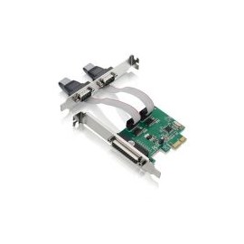 Tarjeta Controladora X-Media Serial Pcie De 2 Puertos Db9 Rs232 Y 1Puertos Db25 Paralelo Xm-Pex-1P2S