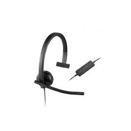 Audífonos Alámbricos Diadema Logitech Usb Headset H570E Con Micrófono 20000 Hz 94 Db 981-000570