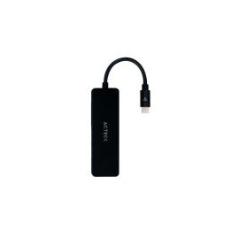 Hub Acteck Usb-C 3.2 Macho 1X Hdmi 1X Usb 2.0 1X Usb 3.0 Negro Ac-934633