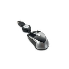 Mouse Verbatim Travel Óptico 97256 Usb Retractil Negro