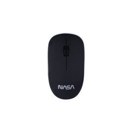 Mouse Techzone Nasa Ns-Mis03 Óptico 1600Dpi 3 Botones Inalambrico Rf Negro