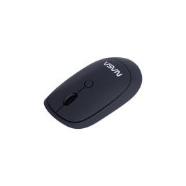 Mouse Techzone Nasa Ns-Mis01 Óptico 1600Dpi 3 Botones Rf Inalámbrico Negro