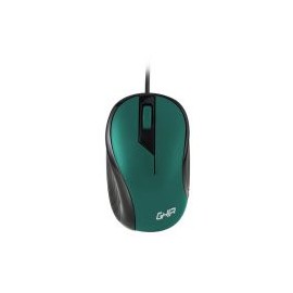 Mouse Ghia Alambrico Usb 1.8M 1200Dpi Verde / Negro Gma50V