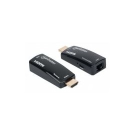 Kit Extensor Manhattan Video Hdmi Por Cable Cat5/6 60 Metros 207539