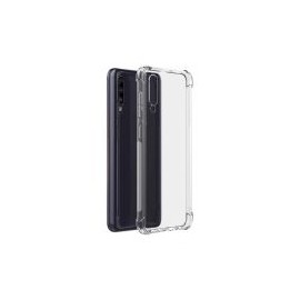 Funda Ghia Con Mica Para Samsung A01 Silicon Transparente Sam-A01-T1