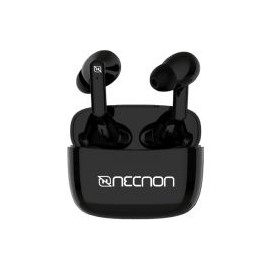 Audifonos Tws Necnon Ntws-03 Indicador Led Bluetooth 5.0 Negro Nbab030100